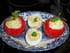 Tomates et oeufs farcis 