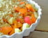 Crumble pommes et abricots 