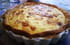 Tarte  au morbier et au jambon de montagne