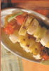 Brochette de fruits au sirop d �rable