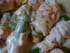 Courgettes enrubann�es d aiguillettes de poulet