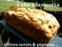Cake ricotta, olives vertes et pignons 