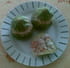 Courgettes rondes farcies tomate-sardine