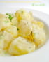 Pommes de terre � la cr�me fra�che et aux herbes 