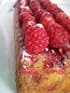 Quatre-quarts aux framboises