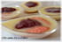 Cuill�res de meringue, confiture et chocolat blanc