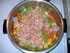 Saut� de crevettes au vin