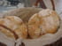 Pain aux lardons et origan