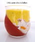 Gel�e de tomate sous cr�me de poivrons