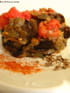 Aubergines aux tomates parfum�es au cumin et paprika