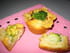 Minis cakes brocolis, comt�, jambon