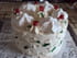 Vacherin glace vanille/fraise