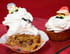 Cupcakes � la pomme et chantilly de cidre 