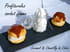 Profiteroles � la pomme , caramel et chantilly