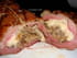 Magret de canard farci aux champignons et fromage