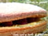 G�teau l�ger au lemon curd, basilic et framboises