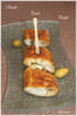Roul�s pan�s au poulet et olives