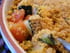 Crumble courgettes et tomates