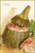 Courgette ronde farcie