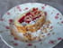 Biscuit roul� lemon curd et framboises
