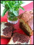 Cake marbr� chocolat-menthe