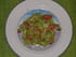 Salade de concombre et saumon 