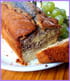 Cake marbr� amande-myrtille
