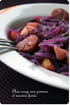 Chou rouge aux pommes et saucisses fum�es