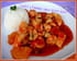 Poulet � l ananas sauce aigre-douce