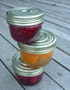 Fruits d �t� en sirop de verveine