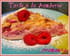 Tarte � la framboise cr�meuse