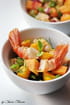 Salade de gambas aux saveurs exotiques