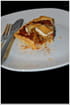 Tarte � l aubergine, ch�vre et thon
