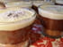 Cheesecakes au chocolat noir et sauce chocolat 