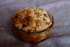 Crumble pommes, bananes et caramel