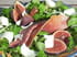 Figues fra�ches au jambon sec de montagne et Ossau Iraty