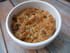 Crumble sp�culoos, pomme et banane