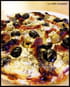 Tarte � la ricotta aux deux olives et tomates