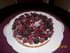 G�teau macaron au flan et aux fruits