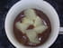 Mousse chocolat/poire glac�e