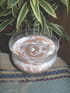 Verrine twist au tofu, banane et chocolat