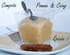 Compote pomme-coing �pic�e 