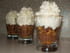 Verrines � la cr�me de marron chantilly au nougat 