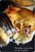 Flans de chou fleur au jambon, sauce hollandaise