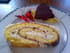Buche mangue-chocolat blanc