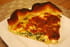 Tarte au cresson, ch�vre et �minc�s de canard