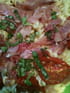 Salade italienne aux tomates confites et jambon fum�