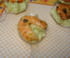 Cuill�res de chantilly d avocat et crevette
