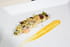Sardine aux germes et perles de Pomme Gingembre