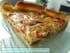 Tarte aux poivrons, ch�vre et jambon